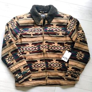 BILLABONG NEW Barlow Sherpa Lined Jacket